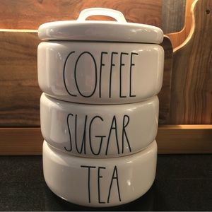 Rae Dunn Canister Stack